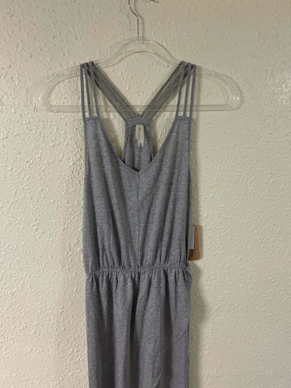Threads 4 Thought Gray Strappy High-Low Midi Dress - Picture 5 of 7